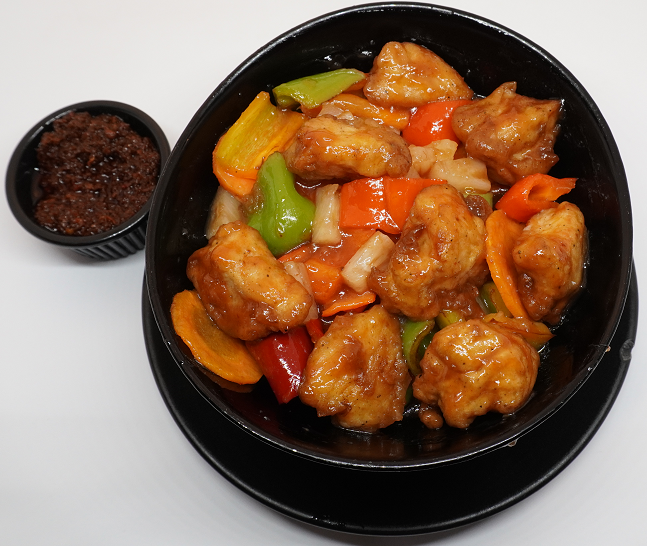 Sweet and Sour Chicken width=